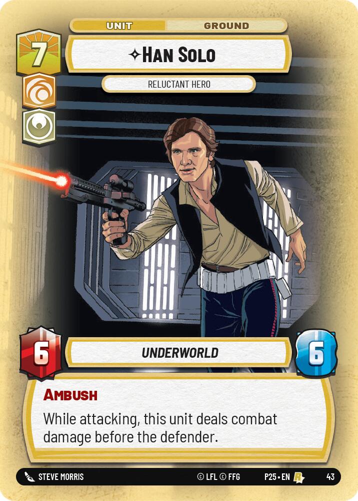 Han Solo - Reluctant Hero - 43 - (Organized Play Promos)