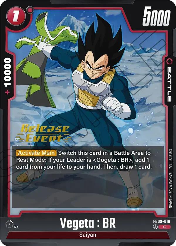 Vegeta : BR - FB09-018 [FB09_PR - FB09-018]