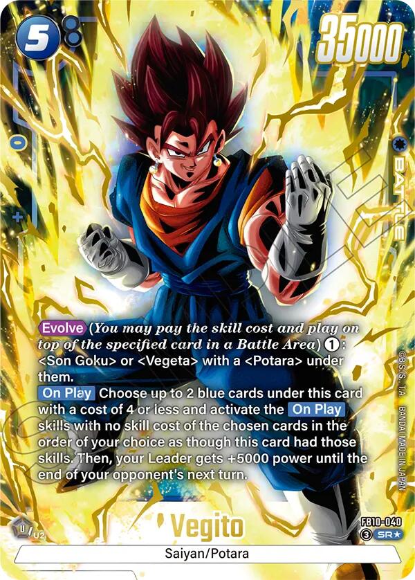 Vegito - FB10-040 (Alternate Art) [FB10 - FB10-040]